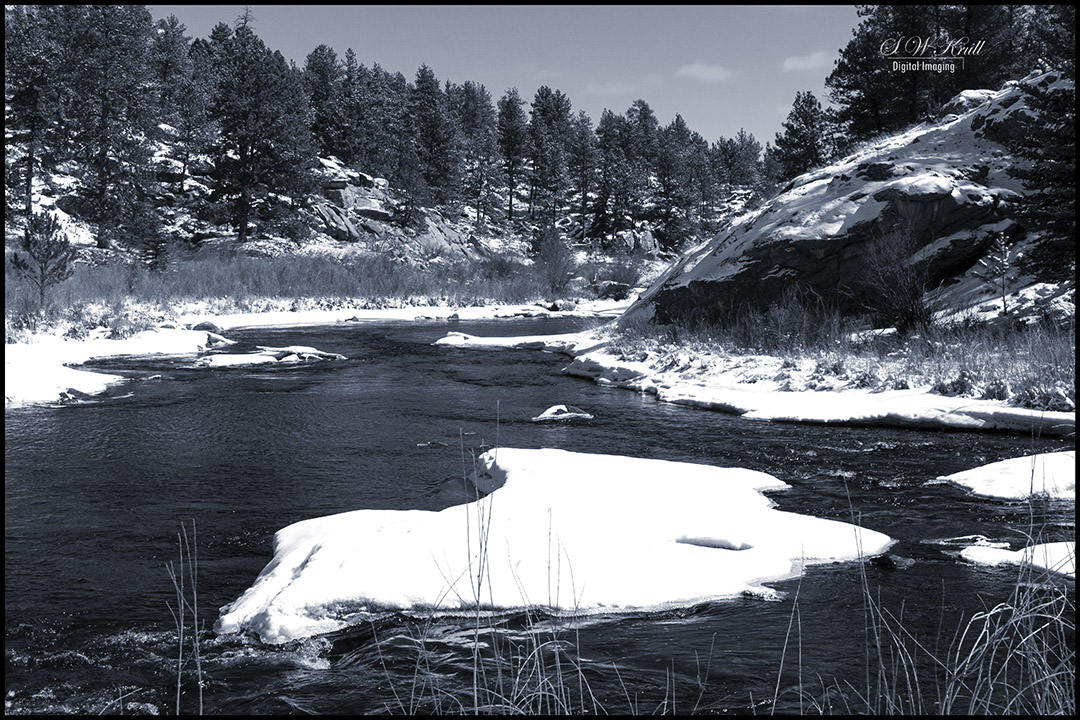 Icy South Platte River